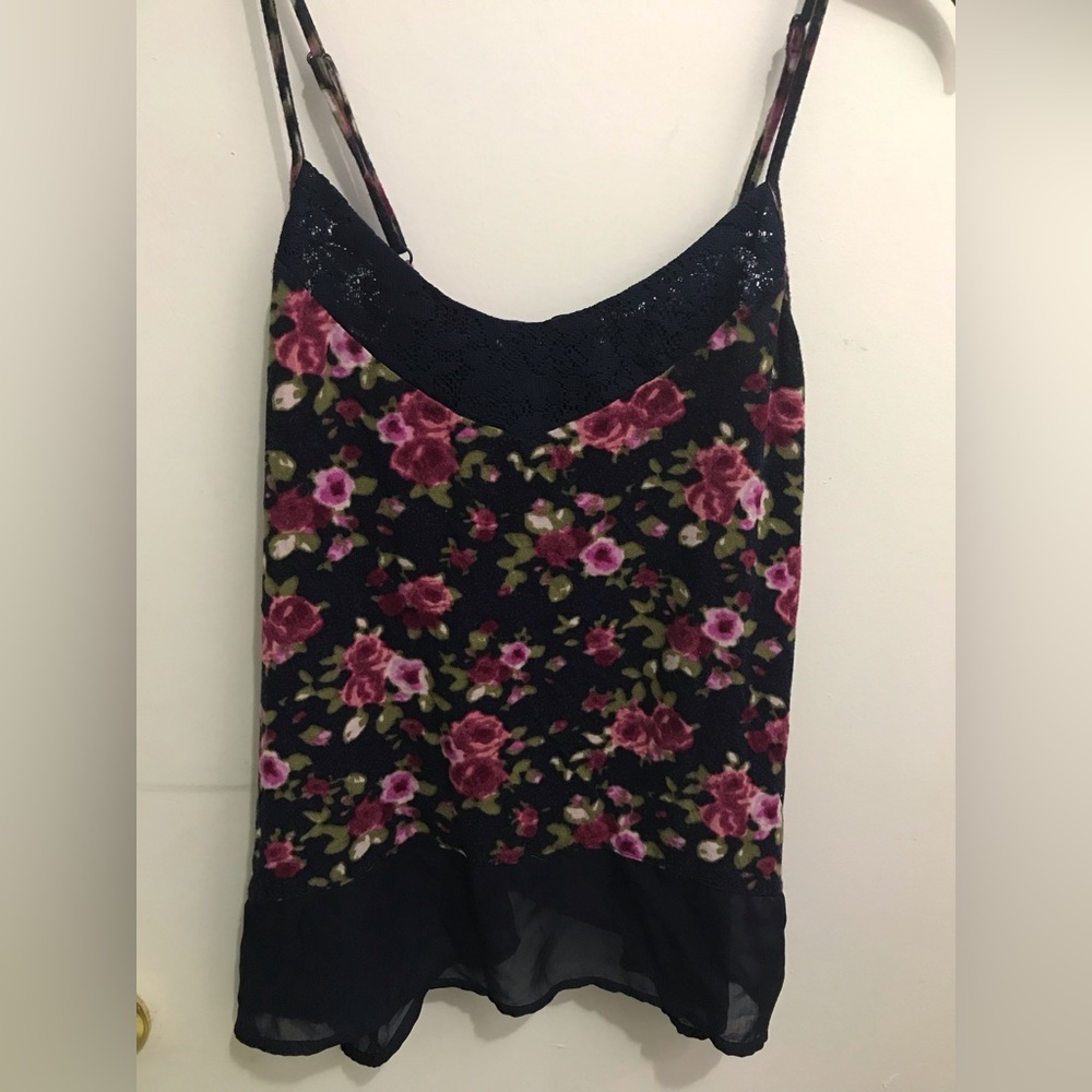 Floral tank top